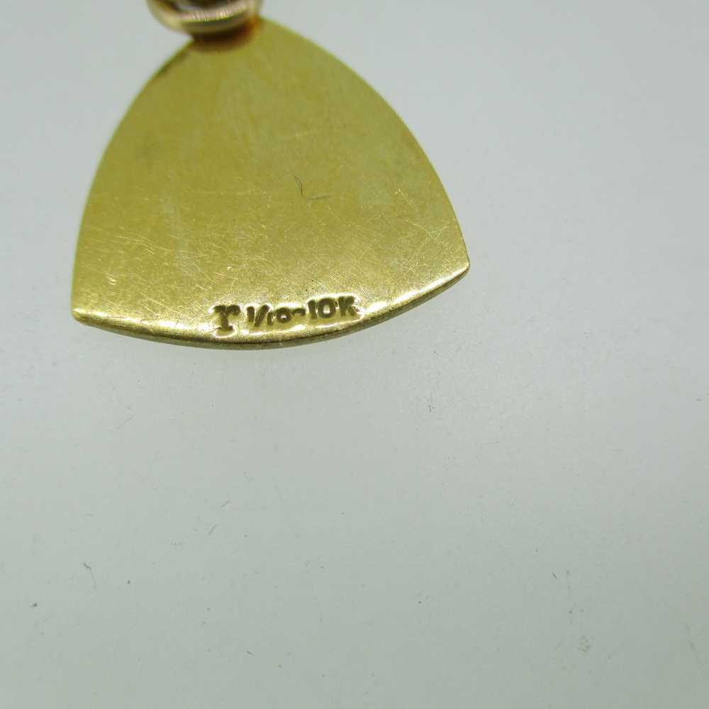 Gold Filled Marquette University Pendant Necklace - image 8