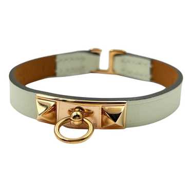Hermès Rivale Mini leather bracelet