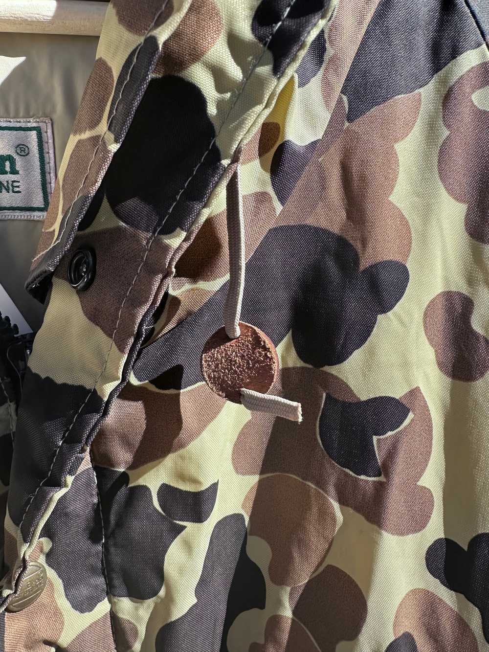 L.L. Bean 1980's Duck Hunting Camo Jacket w/ Ammo… - image 3