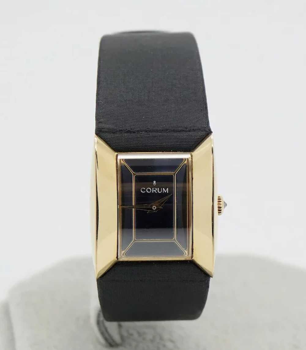 Corum Butterfly 18k Yellow Gold Ladies Watch 24mm… - image 10