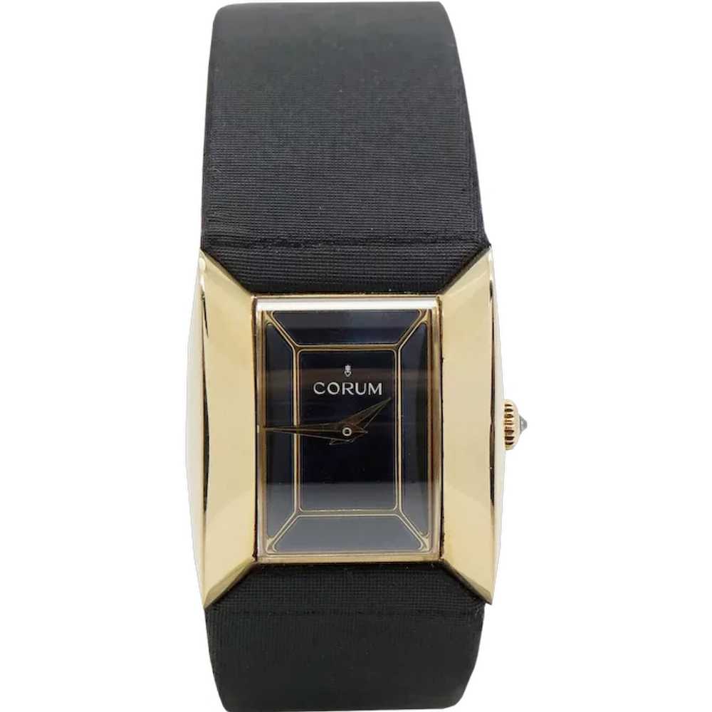 Corum Butterfly 18k Yellow Gold Ladies Watch 24mm… - image 1