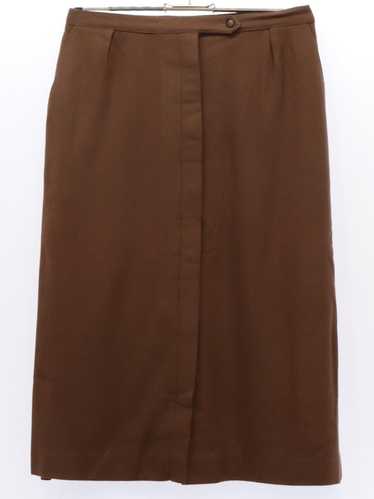 1970's Evan Picone Wool Skirt