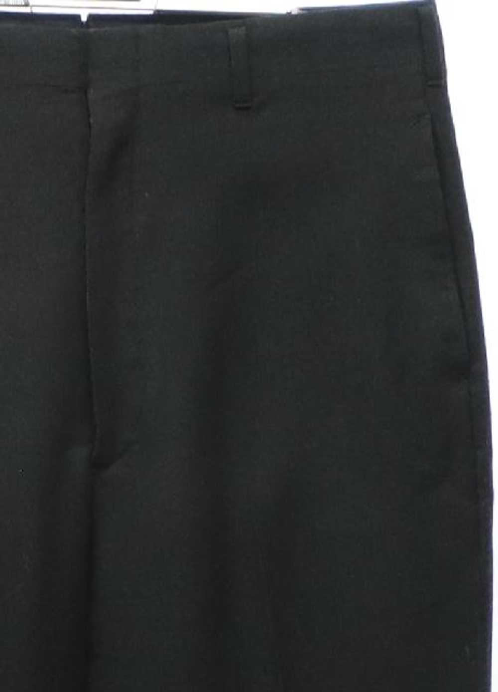 1960's Sears Keywate Mens Mod Flat Front Slacks Pants - Gem