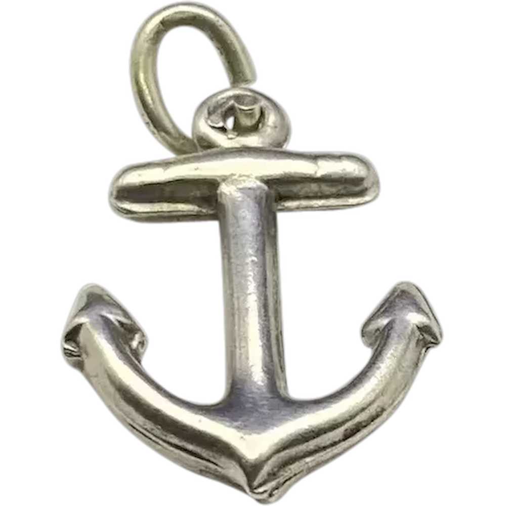 JMF Sterling Silver Anchor of Hope or U. S. Navy … - image 1