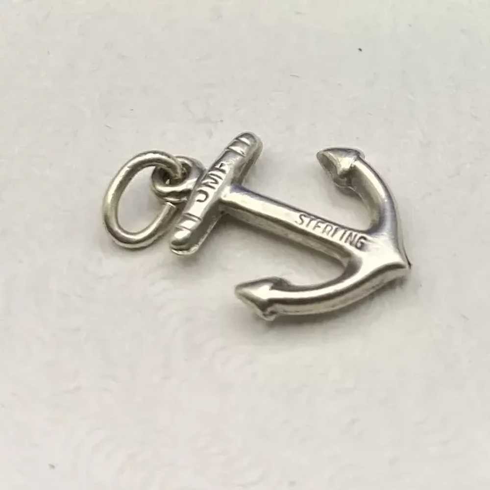 JMF Sterling Silver Anchor of Hope or U. S. Navy … - image 2