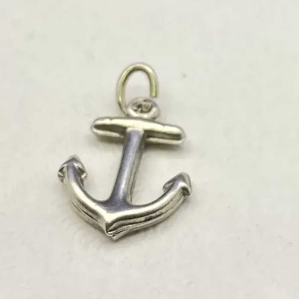 JMF Sterling Silver Anchor of Hope or U. S. Navy … - image 3