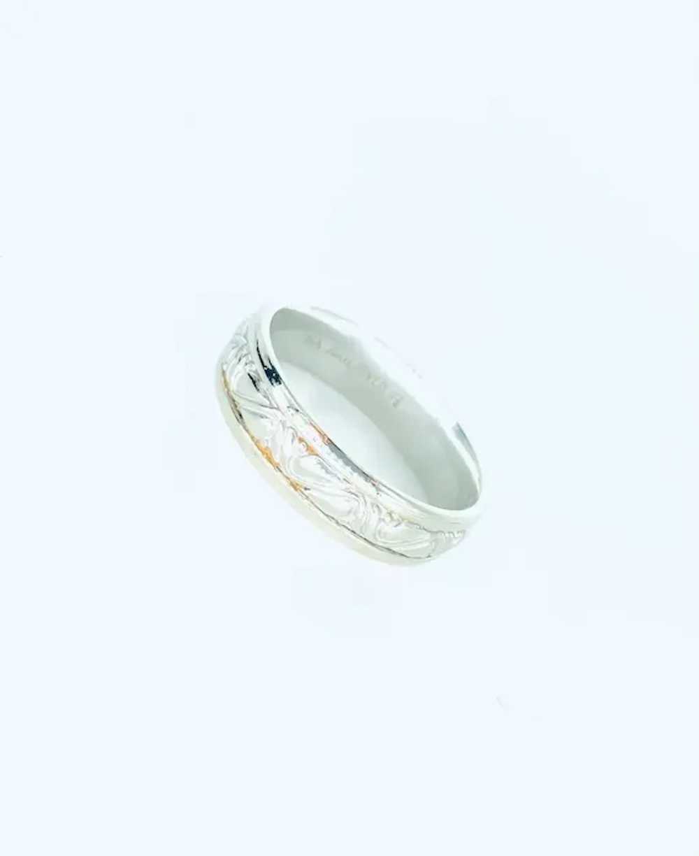 Artcarved Artistic Design Band Ring 14k White Gold - image 5
