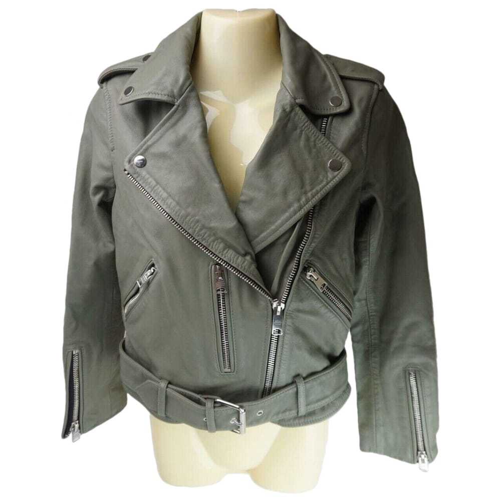 All Saints Leather biker jacket - image 1