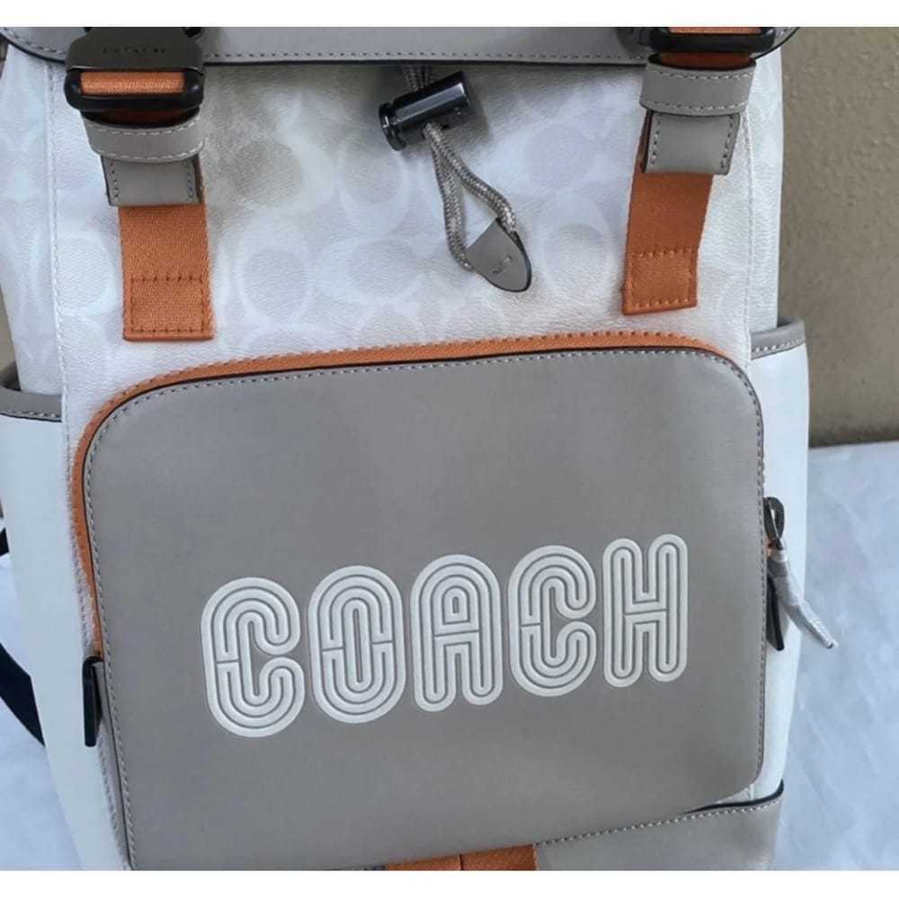 Coach Leather backpack - image 7