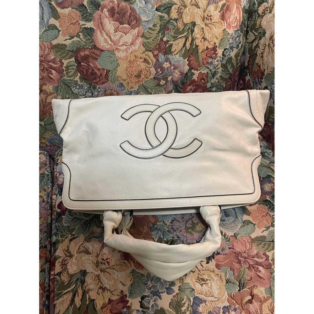 Chanel Classic Cc Shopping leather tote - image 9