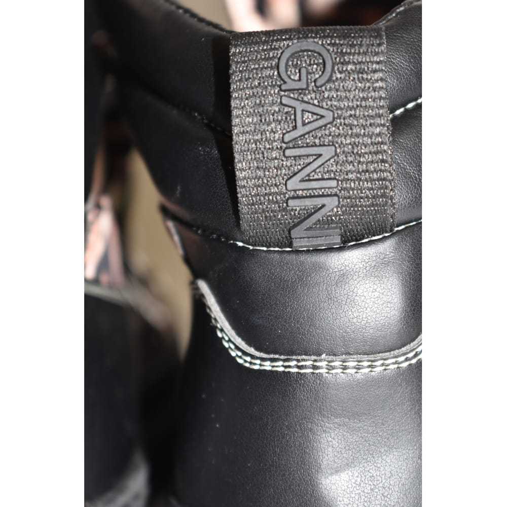 Ganni Leather ankle boots - image 11