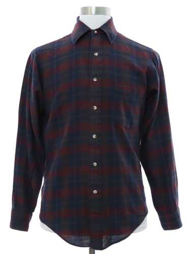 1990's Pitkin County Dry Goods Mens Plaid Shirt - image 1