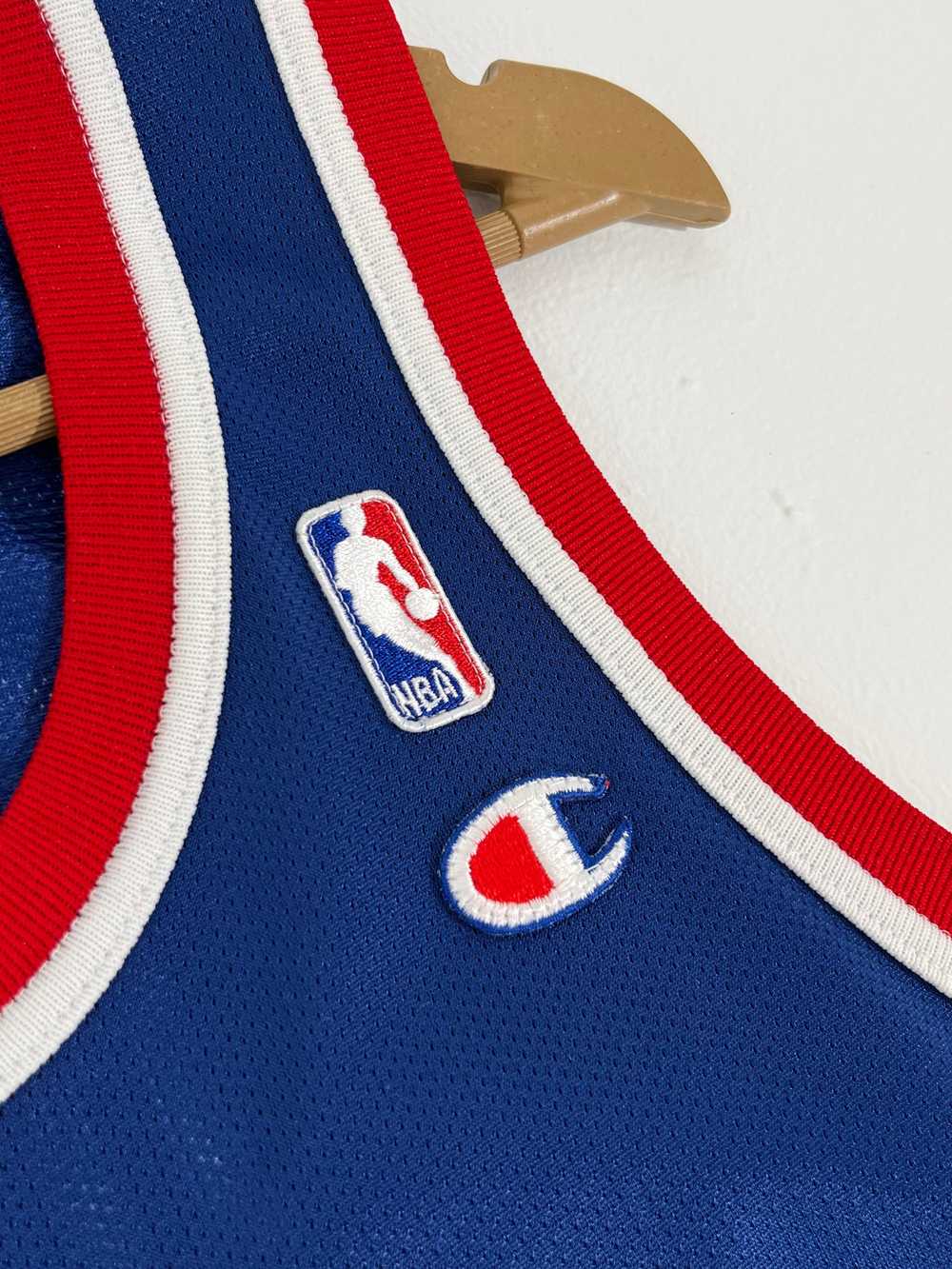 Vintage Blue Detroit Pistons "Grant Hill" Champio… - image 8