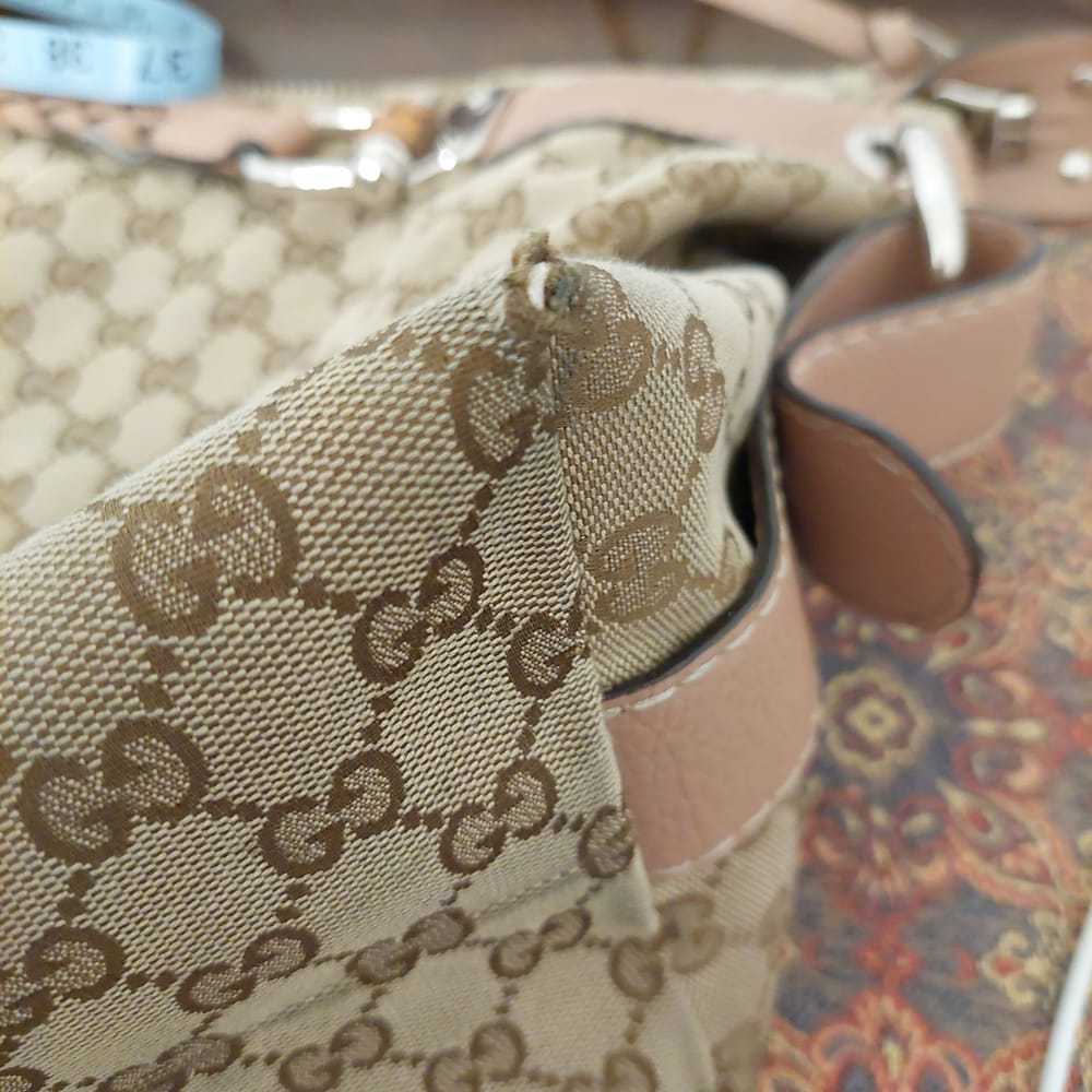 Gucci D-Ring cloth handbag - image 4