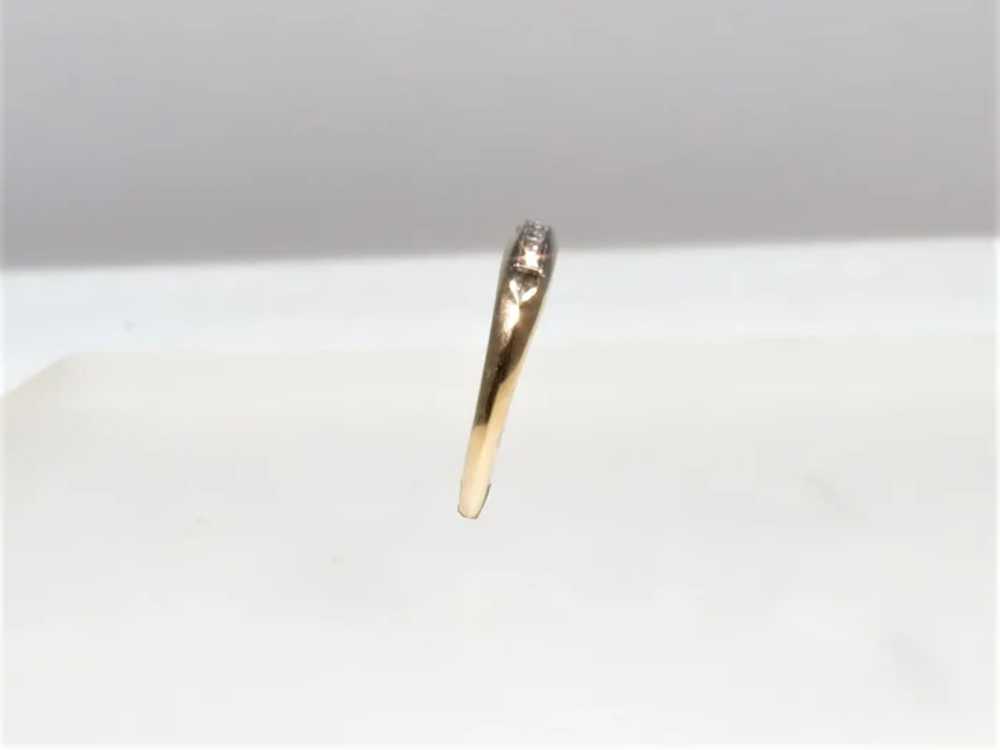 Simple Milgrain Detail Diamond Band - image 3