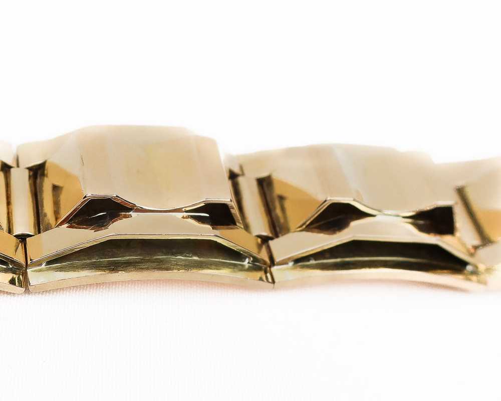 Retro-Era French Gold Bracelet - image 2