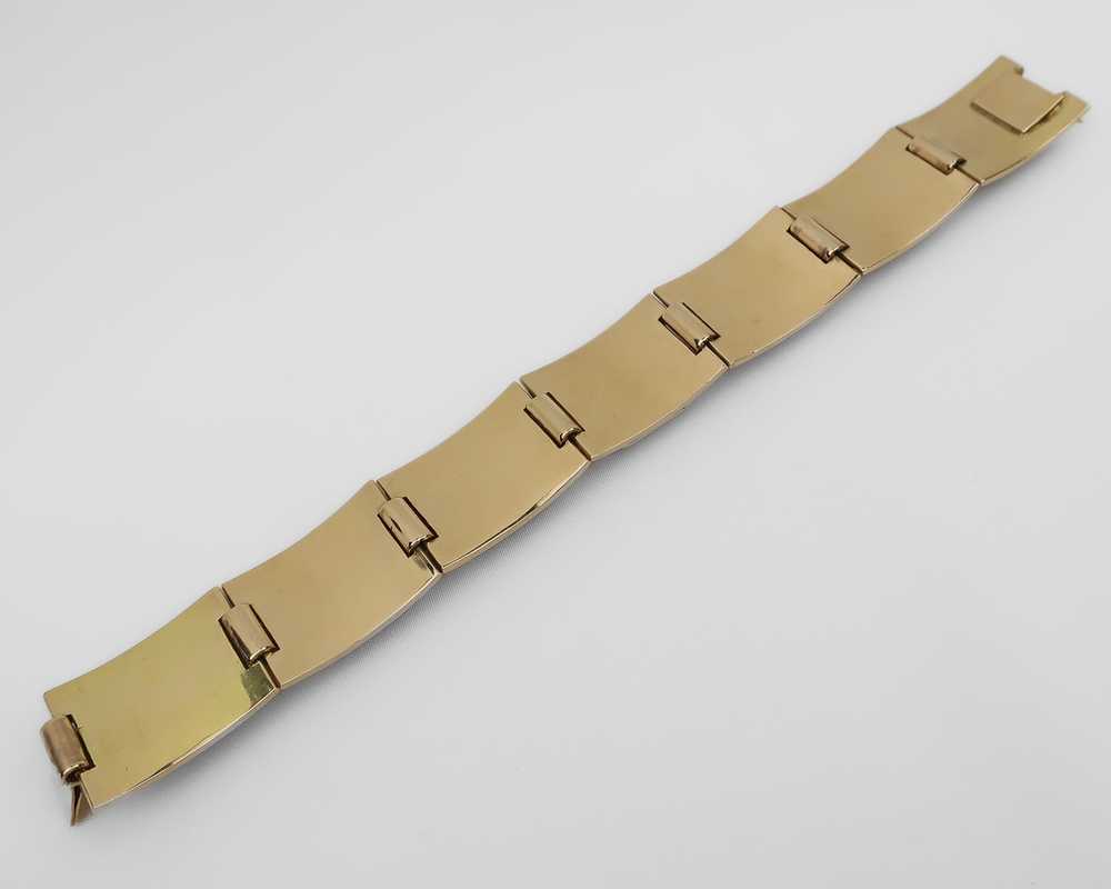 Retro-Era French Gold Bracelet - image 3