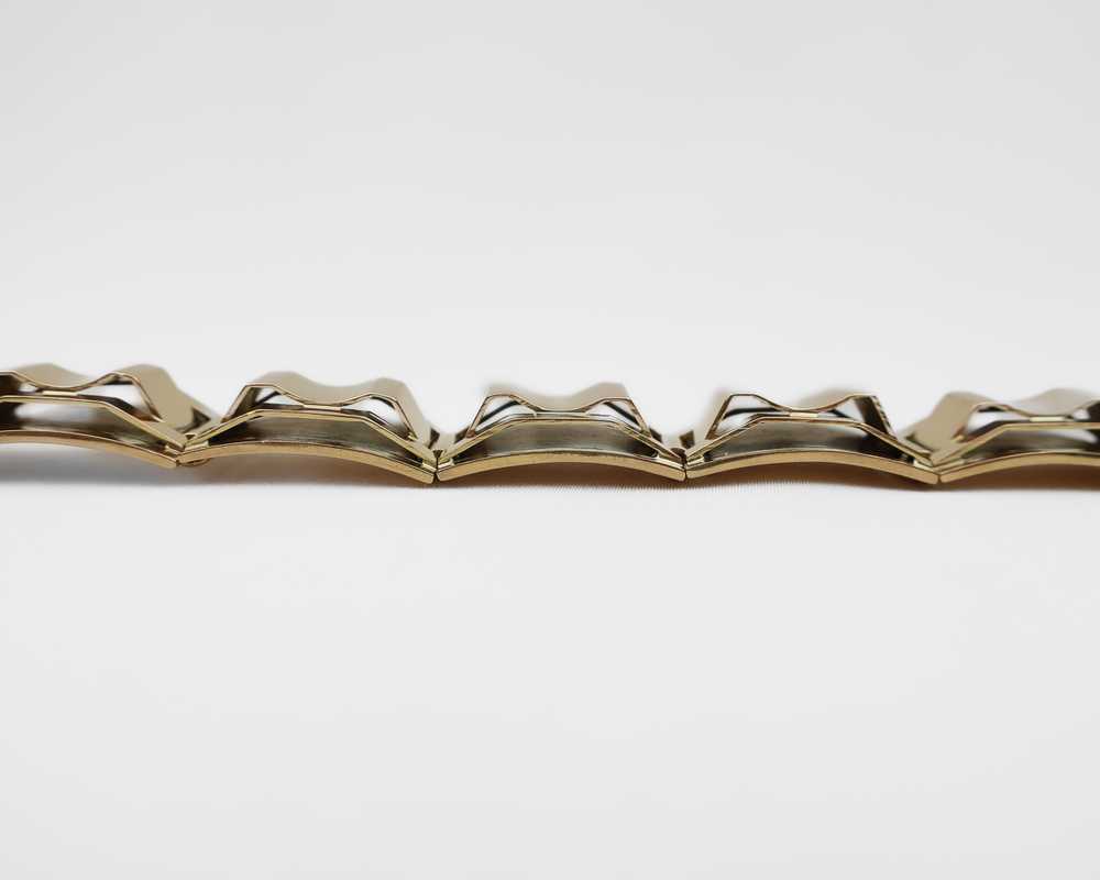 Retro-Era French Gold Bracelet - image 4