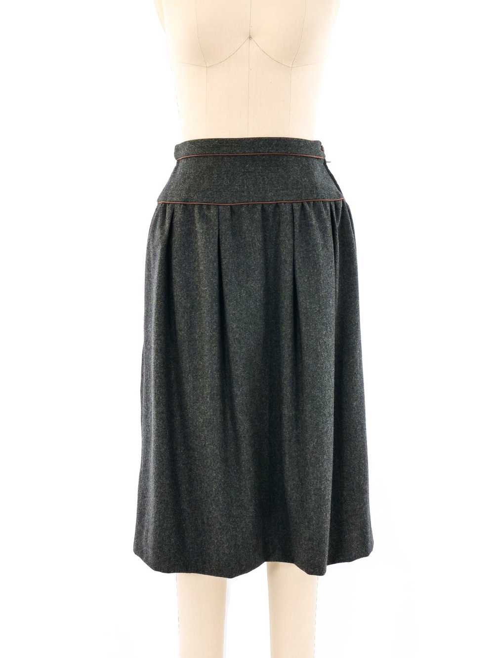 Yves Saint Laurent Russian Collection Wool Skirt … - image 6