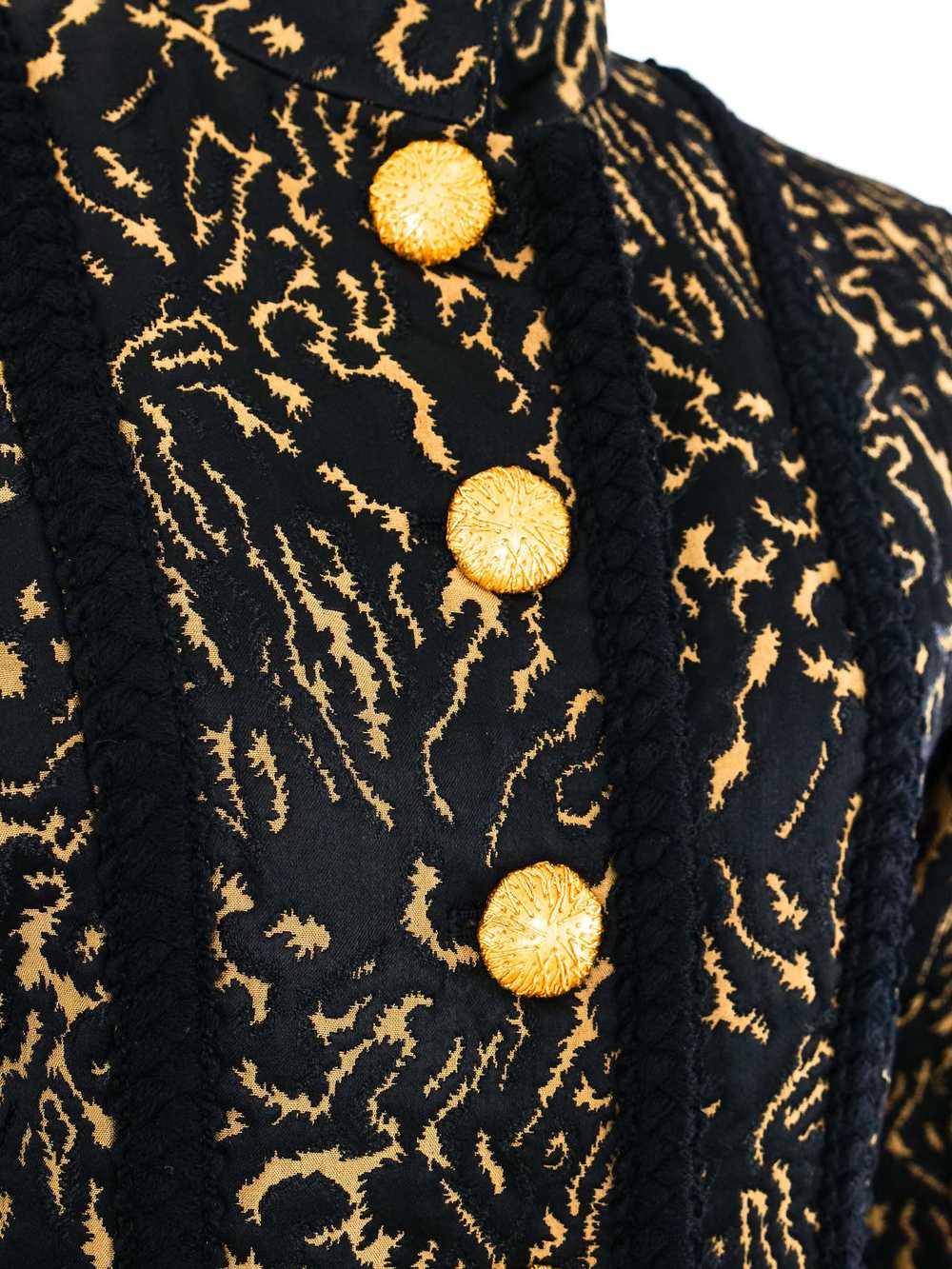 Yves Saint Laurent Brocade Skirt Suit - image 2