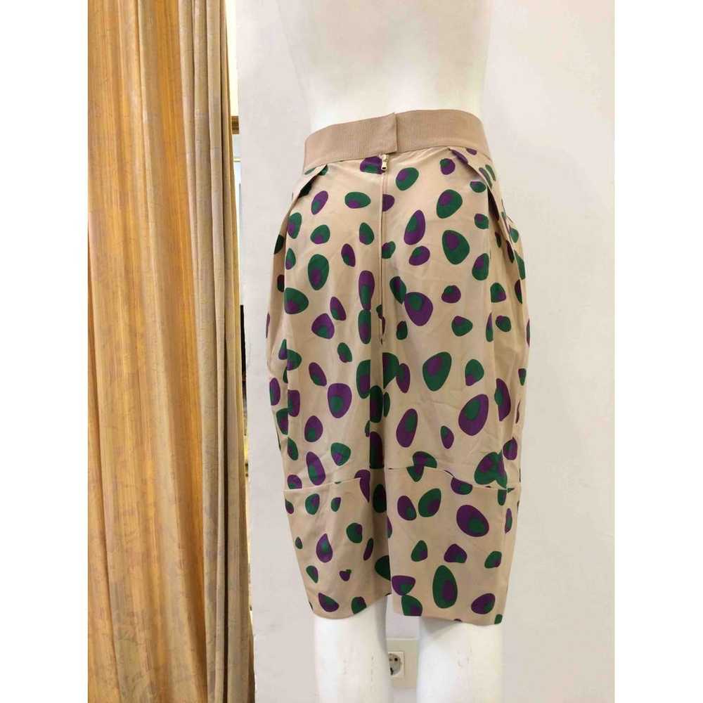 Gianfranco Ferré Silk mid-length skirt - image 5
