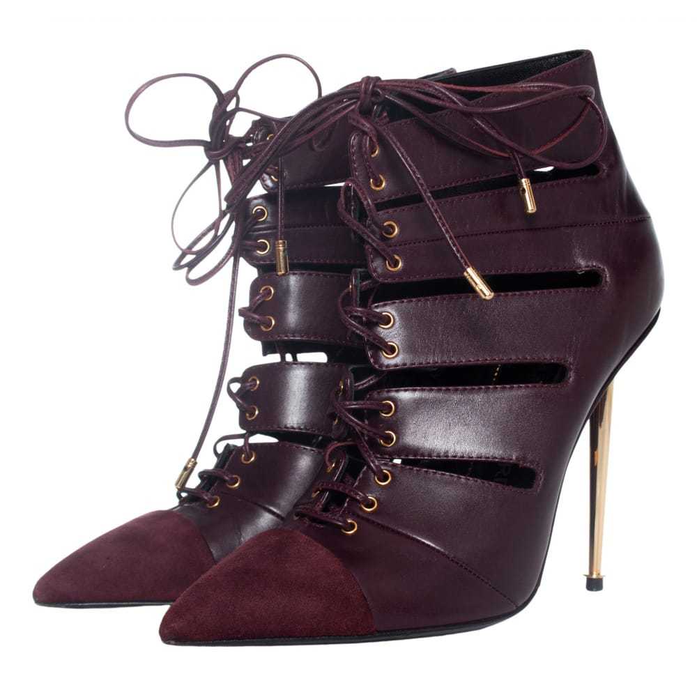 Tom Ford Leather lace up boots - image 1