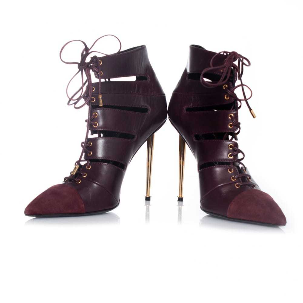 Tom Ford Leather lace up boots - image 6