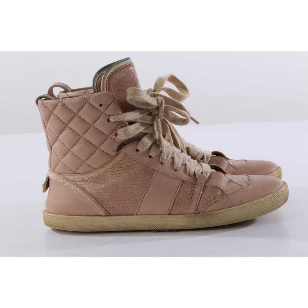 Chloé Leather trainers - image 11