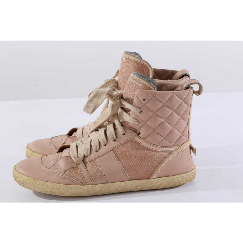 Chloé Leather trainers - image 12