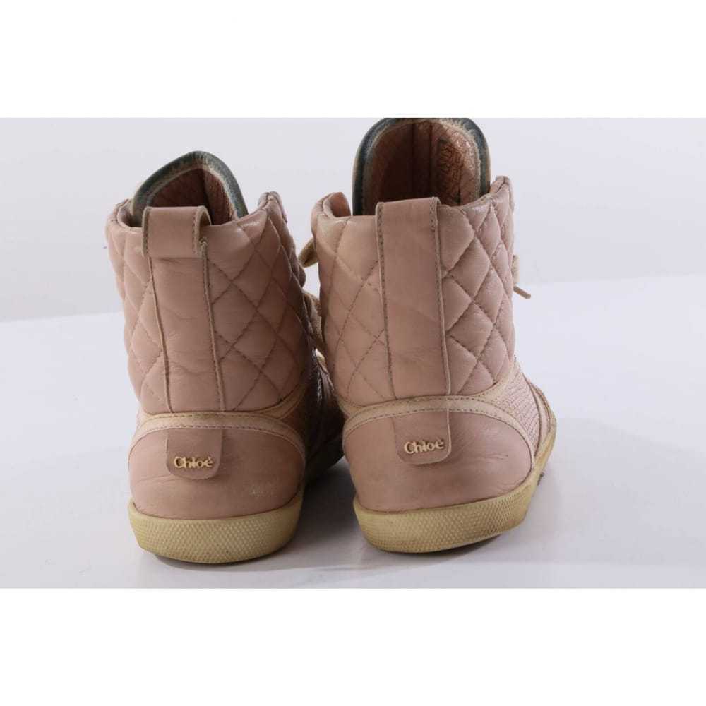 Chloé Leather trainers - image 9