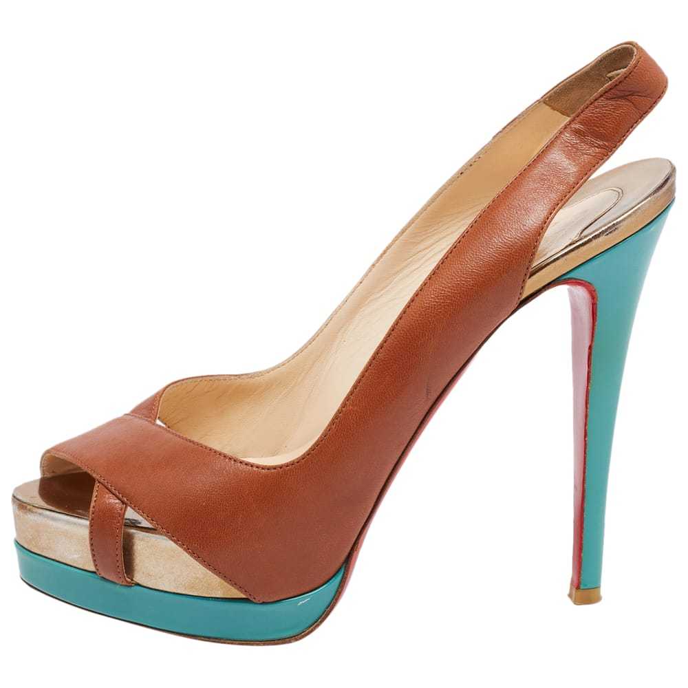 Christian Louboutin Leather flats - image 1