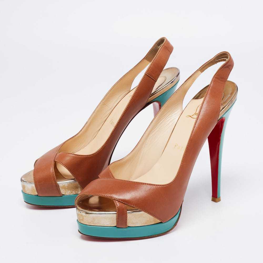 Christian Louboutin Leather flats - image 2