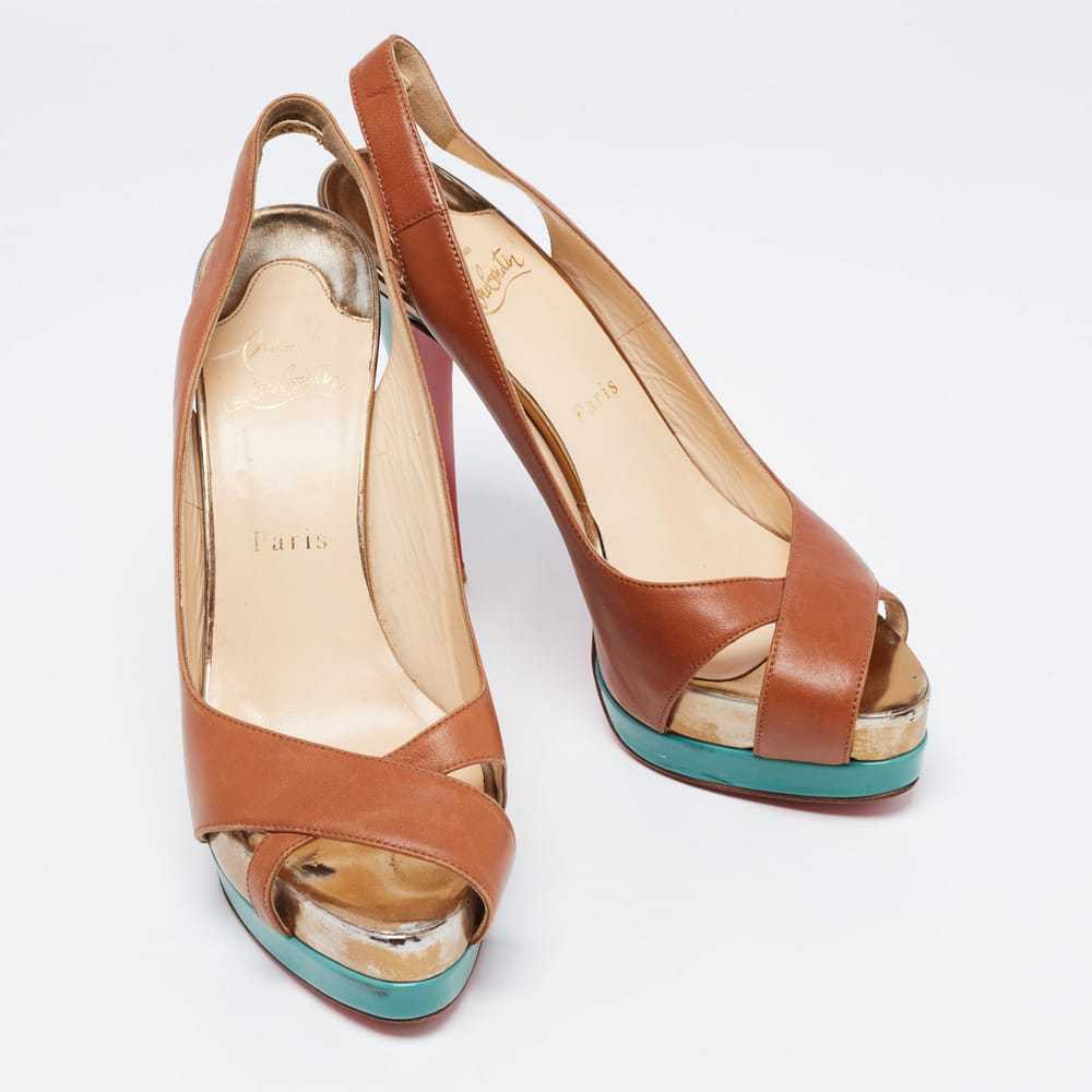 Christian Louboutin Leather flats - image 3