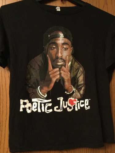 2pac Tupac Poetic Justice 愛するということ TシャツM 2pac Tupac Poetic Justice 愛するということ TシャツM
