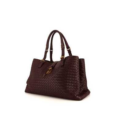 Bottega Veneta Roma handbag in brown intrecciato … - image 1