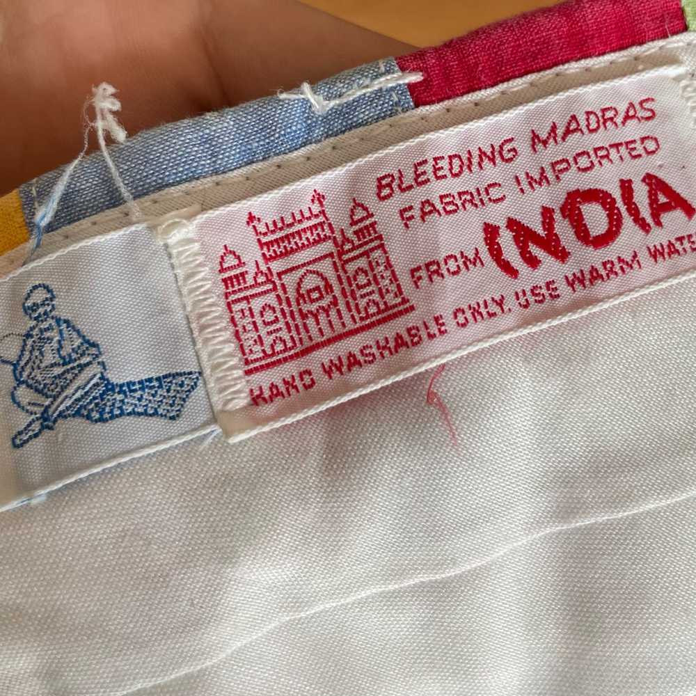 Bleeding Madras 60’s Patchwork Pants by Madras - image 7
