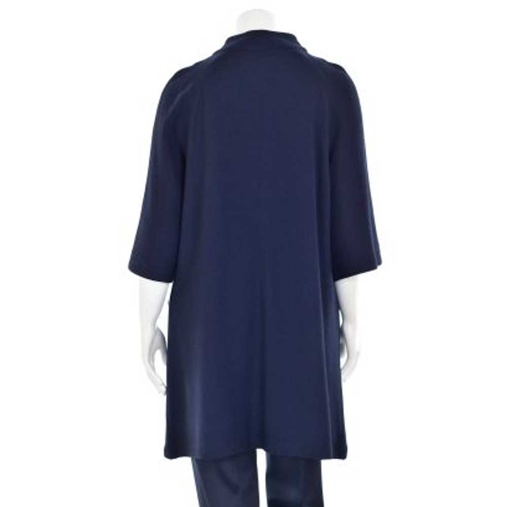 St. John Collection Long Jacket w/ Buckle Collar … - image 7