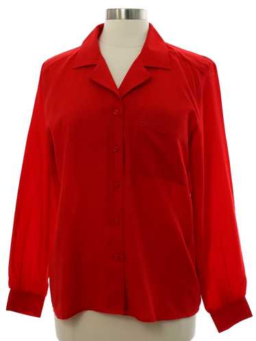 1980's Shipn Shore Womens Secretary Shirt