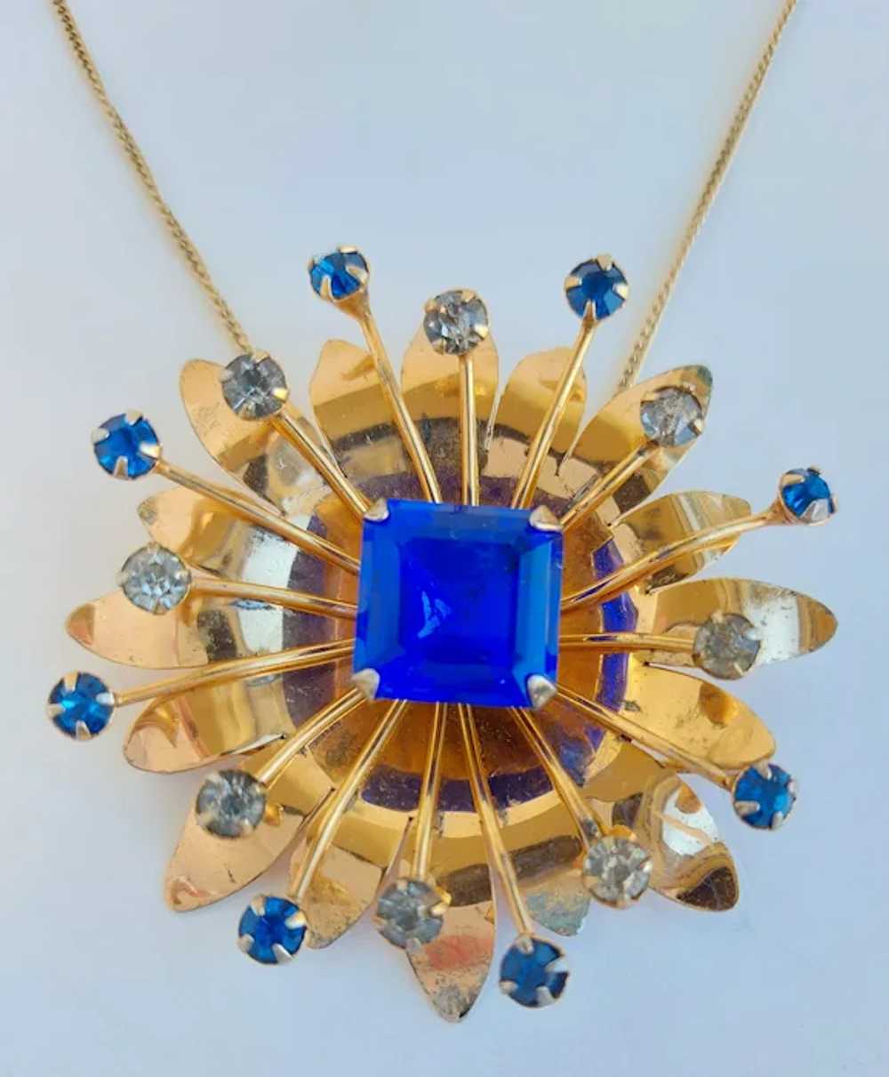 Mid-Century STARBURST ATOMIC Dimensional Large St… - image 7