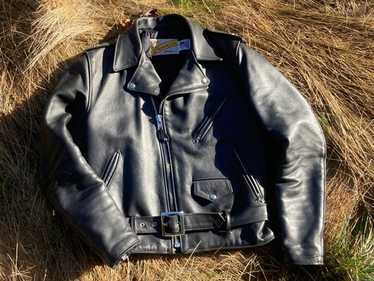 Schott Perfecto レザージャケット 40サイズ Vtg 70s SCHOTT PERFECTO Black Leather Motorcycle Jacket Sz