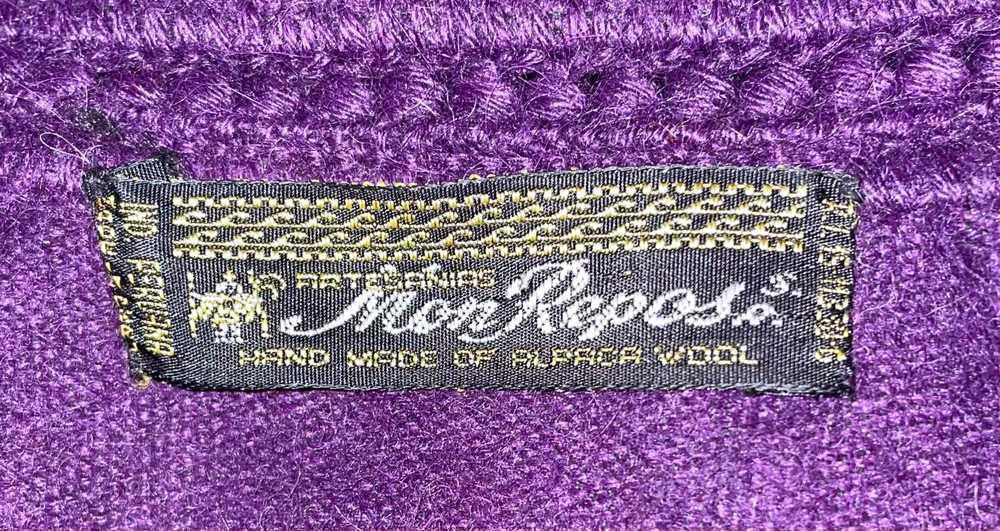 Classy & Posh Handmade 1960's Purple MON REPOS So… - image 10