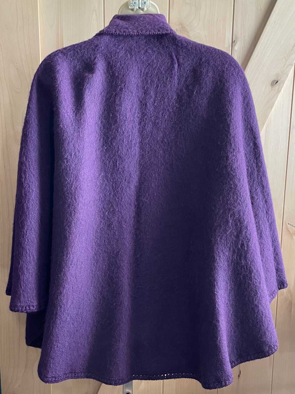 Classy & Posh Handmade 1960's Purple MON REPOS So… - image 7