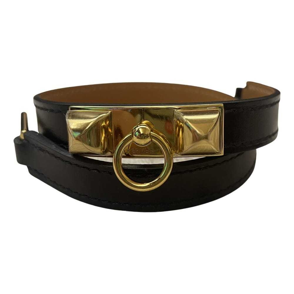 Hermès Rivale leather bracelet - image 1