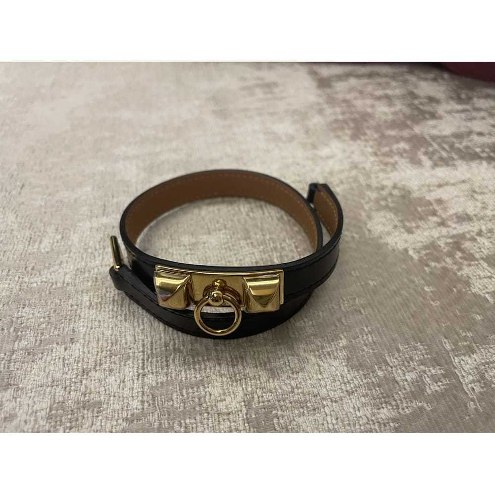 Hermès Rivale leather bracelet - image 2