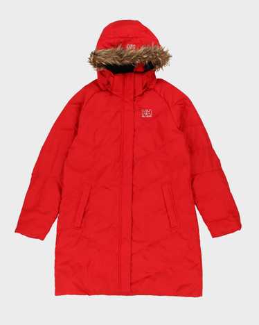 Helly Hansen Red Parka Puffer Jacket - XL - image 1