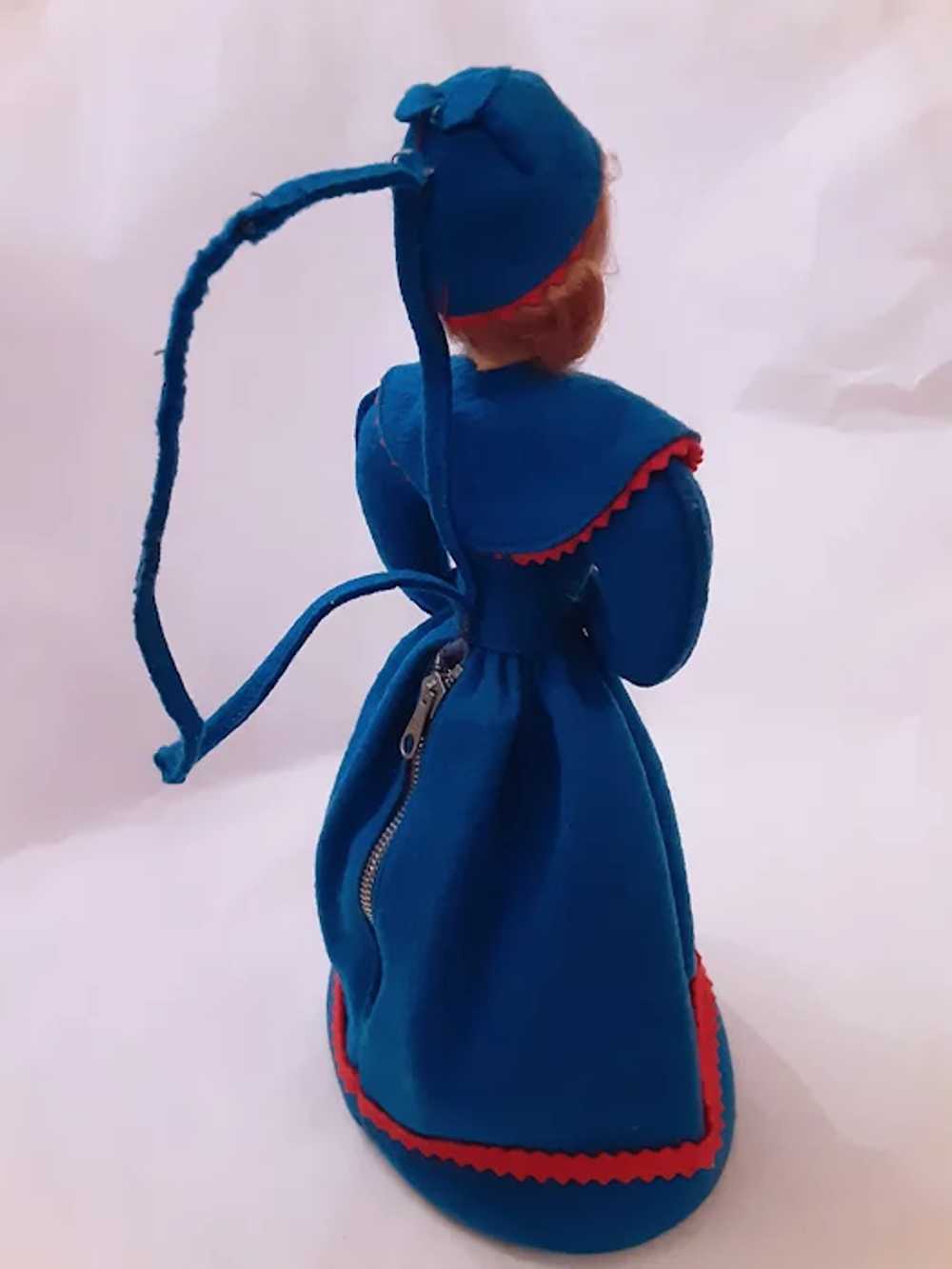 Vintage 1950s Souvenir Doll Purse Made in Italy - image 5