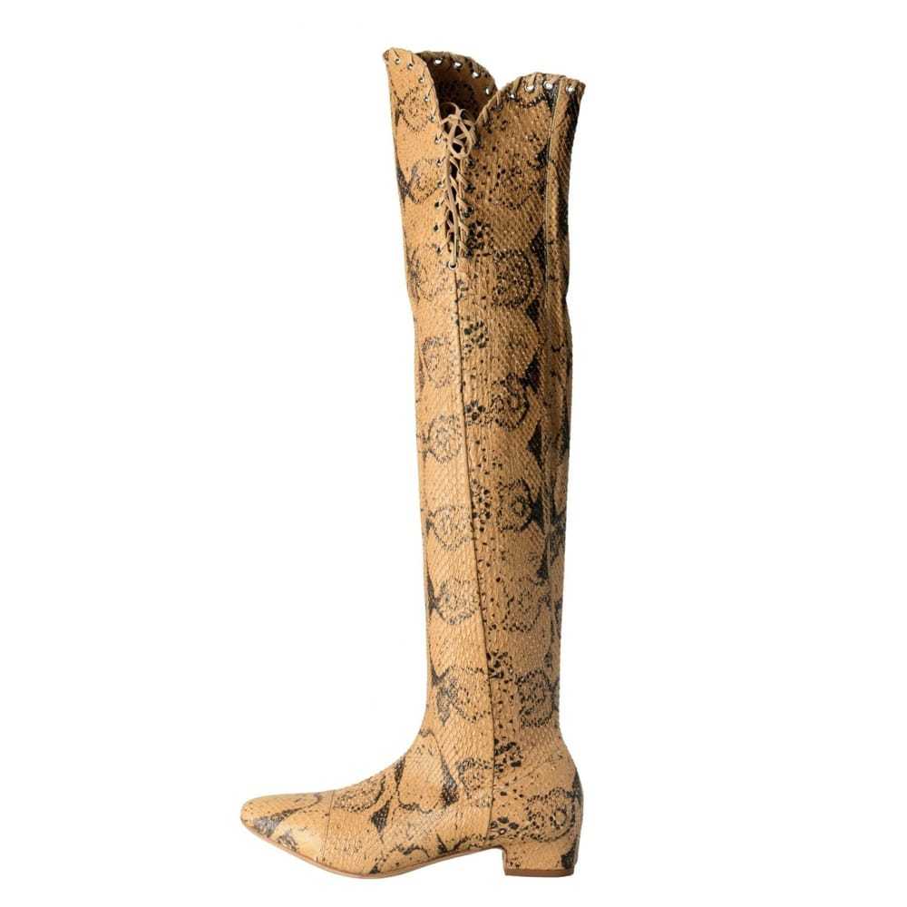 Salvatore Ferragamo Python boots - image 2