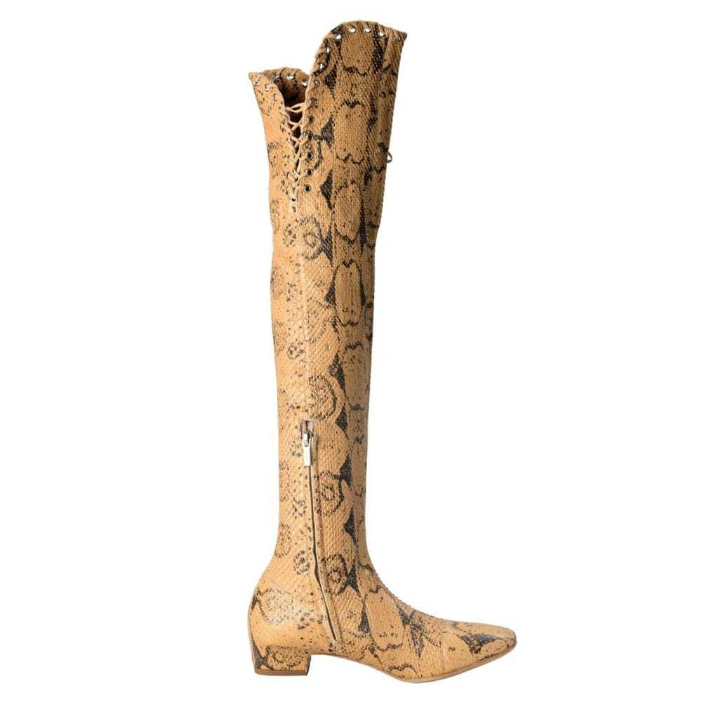 Salvatore Ferragamo Python boots - image 4