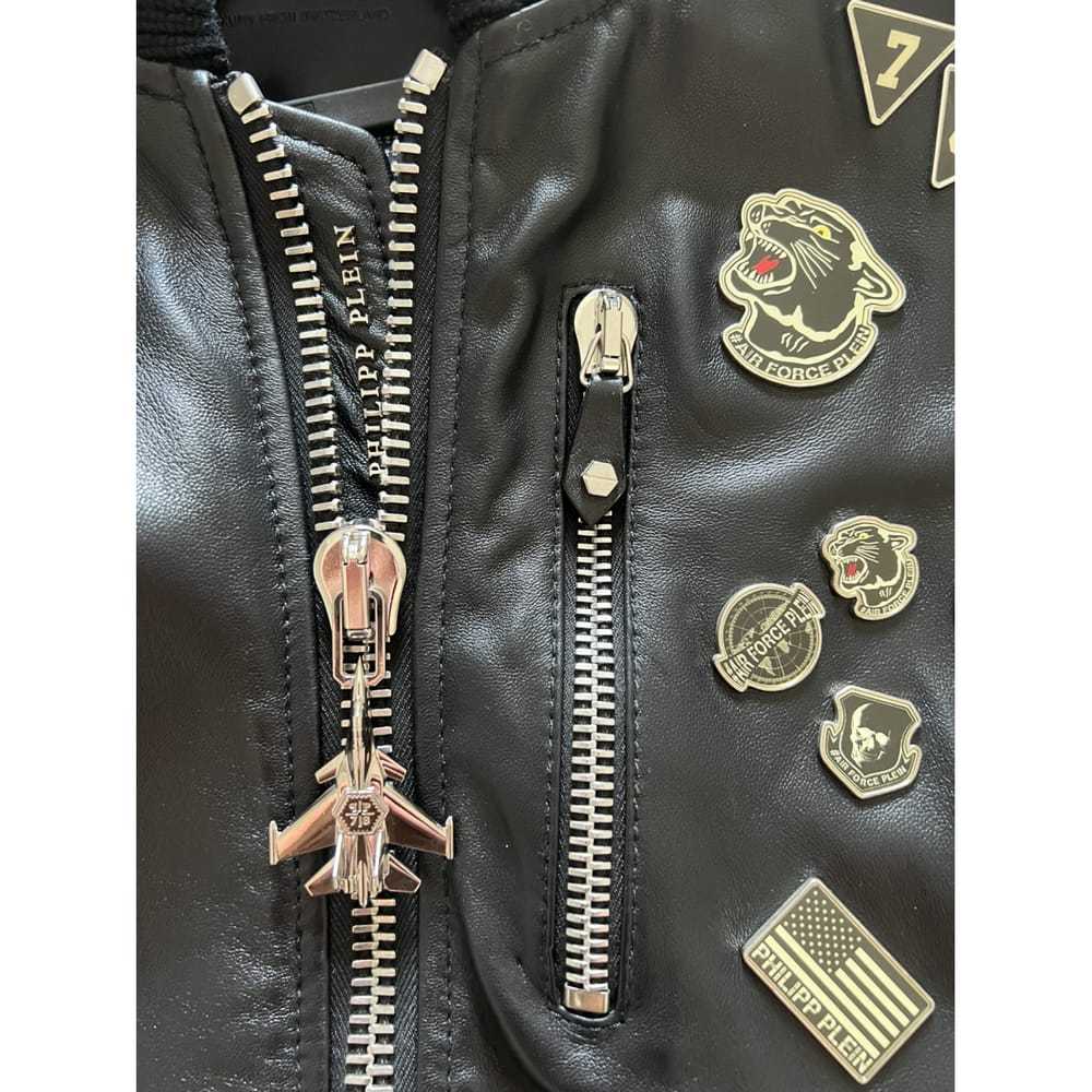 Philipp Plein Leather jacket - image 7