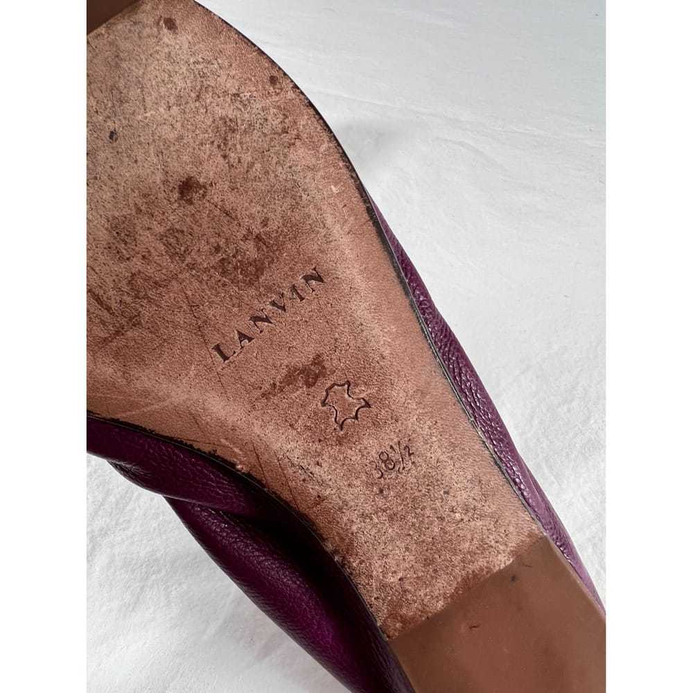 Lanvin Leather ballet flats - image 9